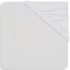 Jollein Drap Housse Berceau et Cododo Jersey Blanc - 40-50 x 80-90 cm