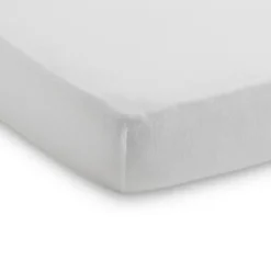 Jollein Drap Housse Berceau et Cododo Jersey Blanc - 40-50 x 80-90 cm