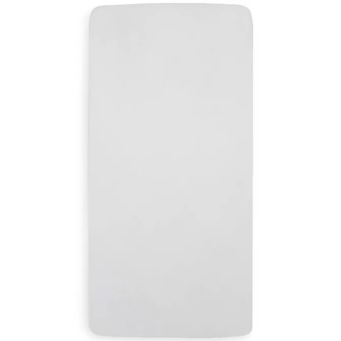 Jollein Drap Housse Berceau et Cododo Jersey Blanc - 40-50 x 80-90 cm