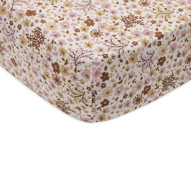 Jollein Drap Housse Jersey Flower Fairies - 70-75 x 140-150 cm