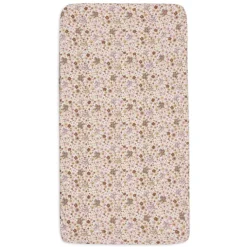 Jollein Drap Housse Jersey Flower Fairies - 70-75 x 140-150 cm
