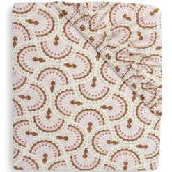 Jollein Drap Housse Jersey Soft Plumes - 60 x 120 cm