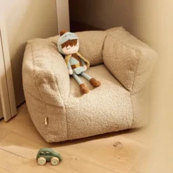 Jollein Fauteuil Pouf Teddy - Warm Sand