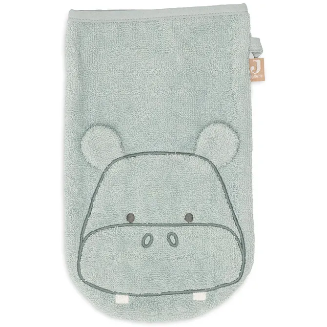 Jollein Gant de Toilette Animals - Hippo Happy