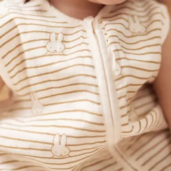 Jollein Gigoteuse Eté Miffy Stripe Biscuit - 3/6 Mois