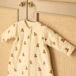 Jollein Gigoteuse Ronde Hiver Little Waffle Mini Teddy Bear - 0/3 Mois