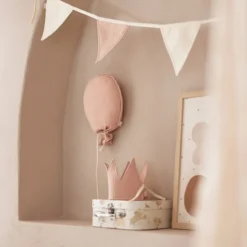 Jollein Guirlande de Drapeaux - Rose & Ivory