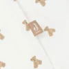 Jollein Housse de Couette et Taie Mini Teddy Bear - 100 x 140 cm
