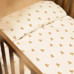 Jollein Housse de Couette et Taie Mini Teddy Bear - 100 x 140 cm