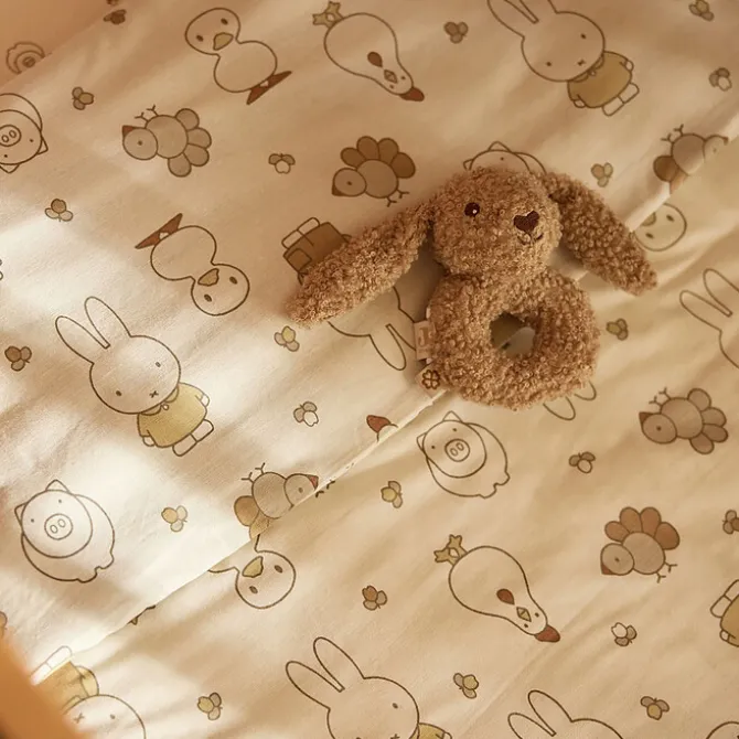 Jollein Housse de Couette et Taie Miffy Family Farm - 100 x 140 cm