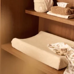 Jollein Housse de Matelas à Langer Fluffy - Sand