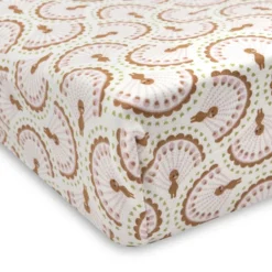 Jollein Housse Matelas à Langer - Soft Plumes