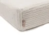 Jollein Housse Matelas à Langer Cloudy Rib - Oatmeal