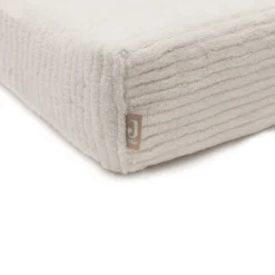 Jollein Housse Matelas à Langer Cloudy Rib - Oatmeal
