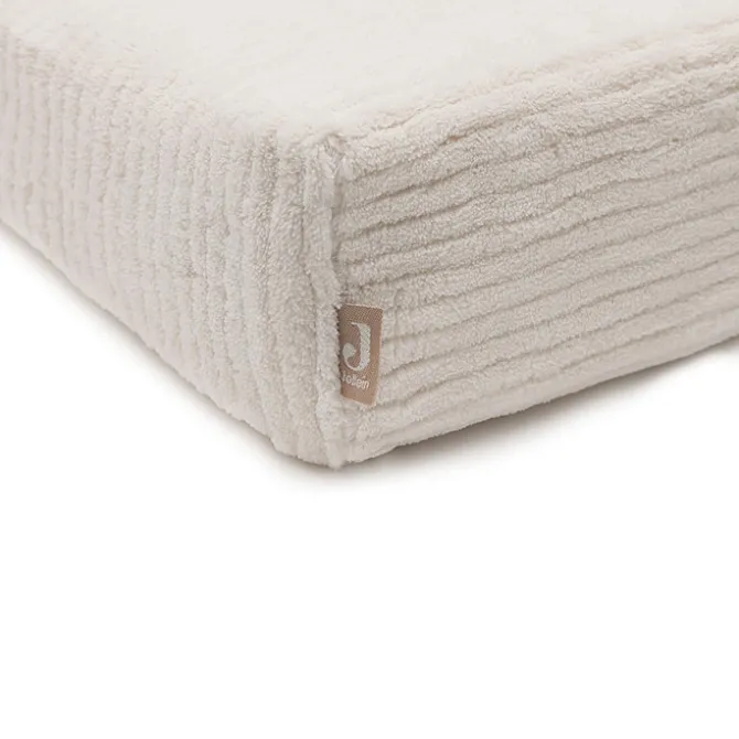 Jollein Housse Matelas à Langer Cloudy Rib - Oatmeal