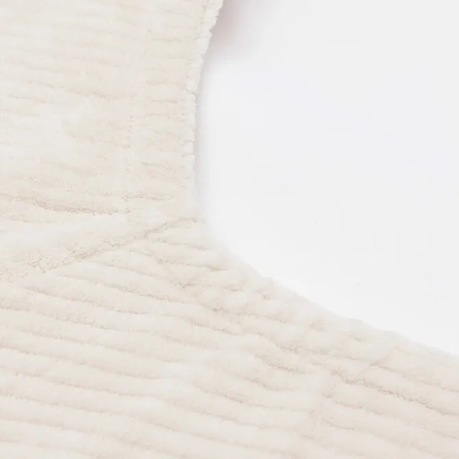 Jollein Housse Matelas à Langer Cloudy Rib - Oatmeal