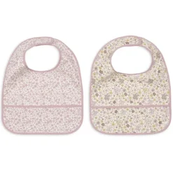 Jollein Lot de 2 Bavoirs Imperméables - Flower Fairies