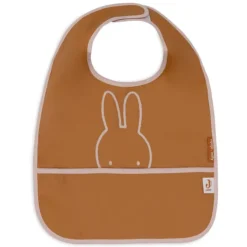 Jollein Lot de 2 Bavoirs Imperméables - Miffy Peekaboo Wild Rose
