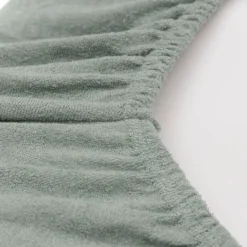 Jollein Lot de 2 Housses de Matelas à Langer - Sea Green & Ivory