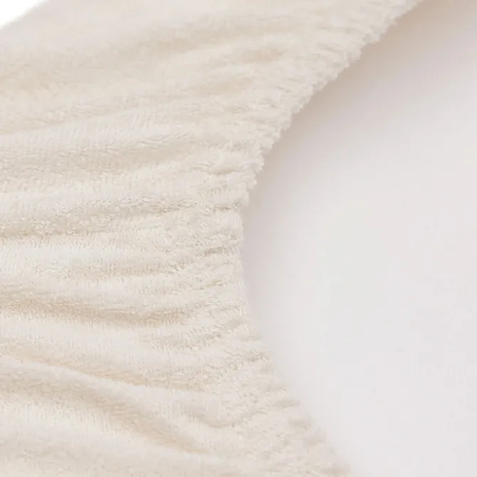 Jollein Lot de 2 Housses de Matelas à Langer - Milky Coffee & Ivory