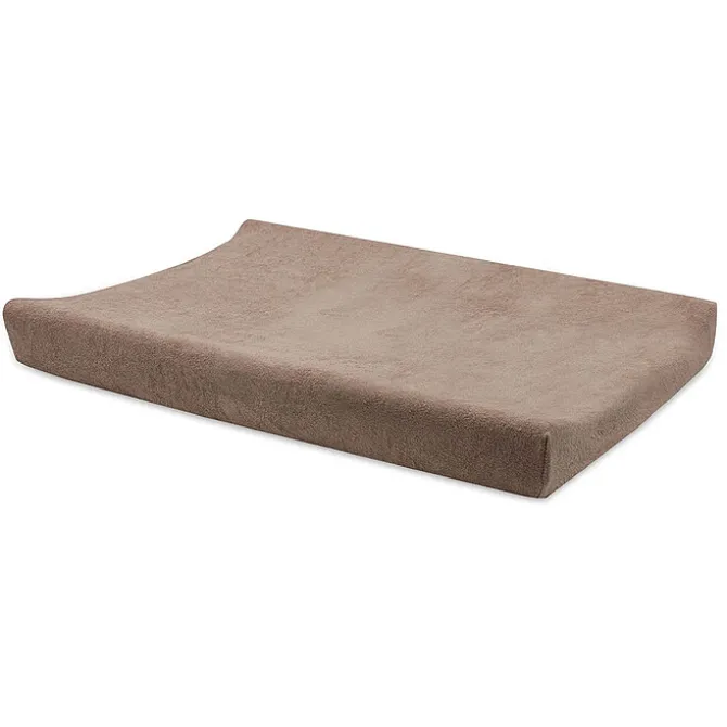 Jollein Lot de 2 Housses de Matelas à Langer - Milky Coffee & Ivory