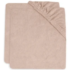 Jollein Lot de 2 Housses de Matelas à Langer - Wild Rose