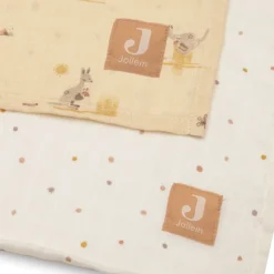 Jollein Lot de 2 Langes Gaze de Coton - Kangaroots
