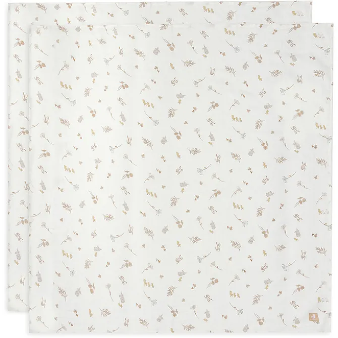 Jollein Lot de 2 Langes Gaze de Coton - Riverside
