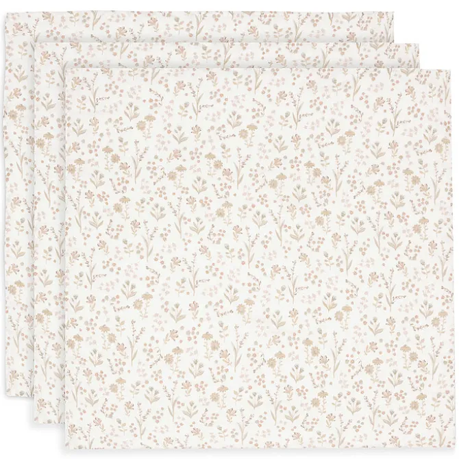 Jollein Lot de 3 Petits Langes - Bloomy