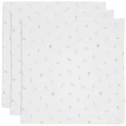 Jollein Lot de 3 Petits Langes Gaze de Coton - Lovely birds