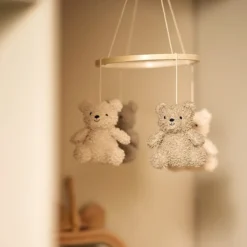 Jollein Mobile Teddy Bear - Olive Green & Naturel