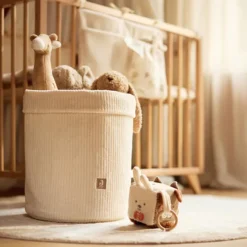 Jollein Panier de Rangement Cloudy Rib - Oatmeal