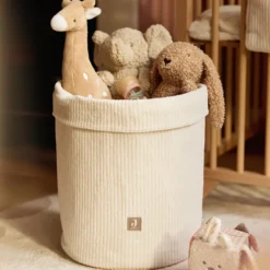 Jollein Panier de Rangement Cloudy Rib - Oatmeal