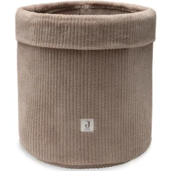 Jollein Panier de Rangement Cloudy Rib - Milky Coffee
