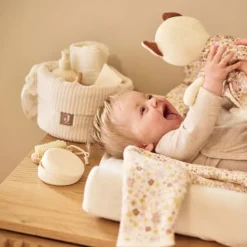 Jollein Panier de Rangement Cloudy Rib - Oatmeal
