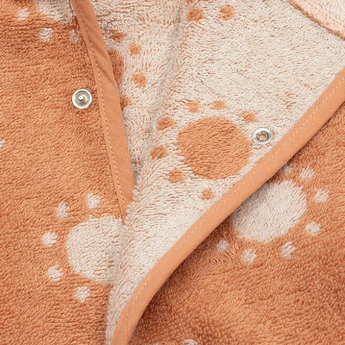 Jollein Peignoir de Bain Eponge Jacquard Sun Light Terra - 1/2 Ans