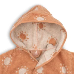 Jollein Peignoir de Bain Eponge Jacquard Sun Light Terra - 1/2 Ans