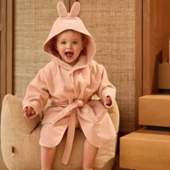 Jollein Peignoir de Bain Miffy Silk Rose - 1/2 Ans