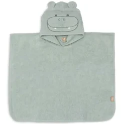 Jollein Poncho de Bain Éponge - Hippo Happy