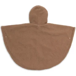 Jollein Poncho Teddy Fleece Curlé - Dark Hazel
