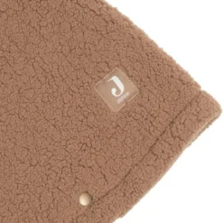 Jollein Poncho Teddy Fleece Curlé - Dark Hazel