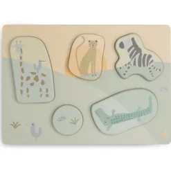 Jollein Puzzle en Bois - Jungle Jambo