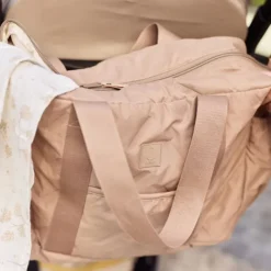Jollein Sac à Langer Embossed Lily - Milky Coffee