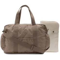 Jollein Sac à Langer Embossed Lily - Milky Coffee