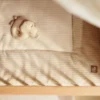 Jollein Tapis de Parc Carré Cloudy Rib - Oatmeal