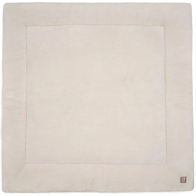 Jollein Tapis de Parc Carré Cloudy Rib - Oatmeal