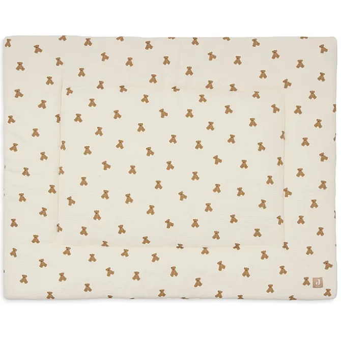 Jollein Tapis de Parc Rectangulaire Little Waffle - Mini Teddy Bear