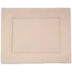 Jollein Tapis de Parc Rectangulaire Little Waffle - Warm Sand
