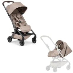 Joolz Pack Naissance Poussette Aer² + Cocon Aer² - Sandy Taupe