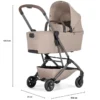Joolz Pack Naissance Poussette Aer² + Nacelle Aer² - Dark Navy Blue